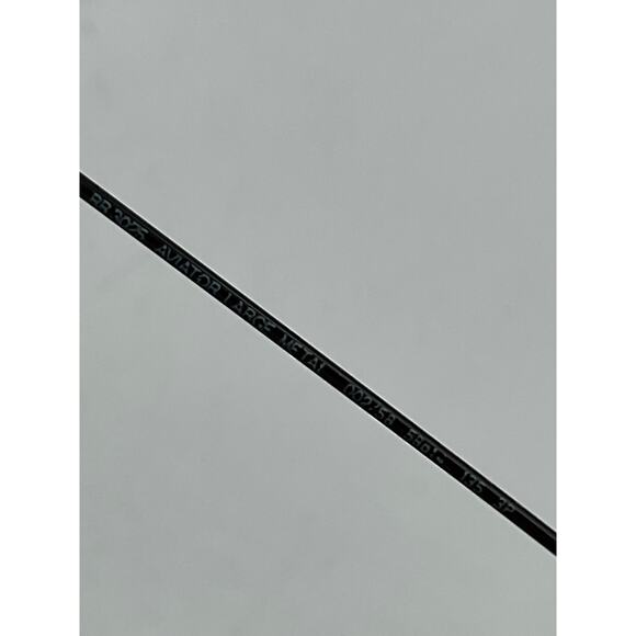 Pre-Owned Ray Ban RB 3025 Aviator Polarized Sunglasses- Black - Picture 7 of 8